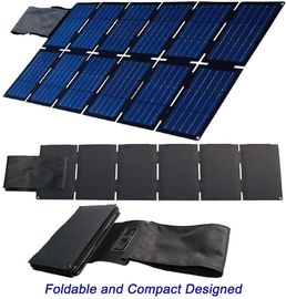 Tätigkeits-im Freien Gebrauch der hohen Leistung des schwarze Falten-Solarladegerät-100W